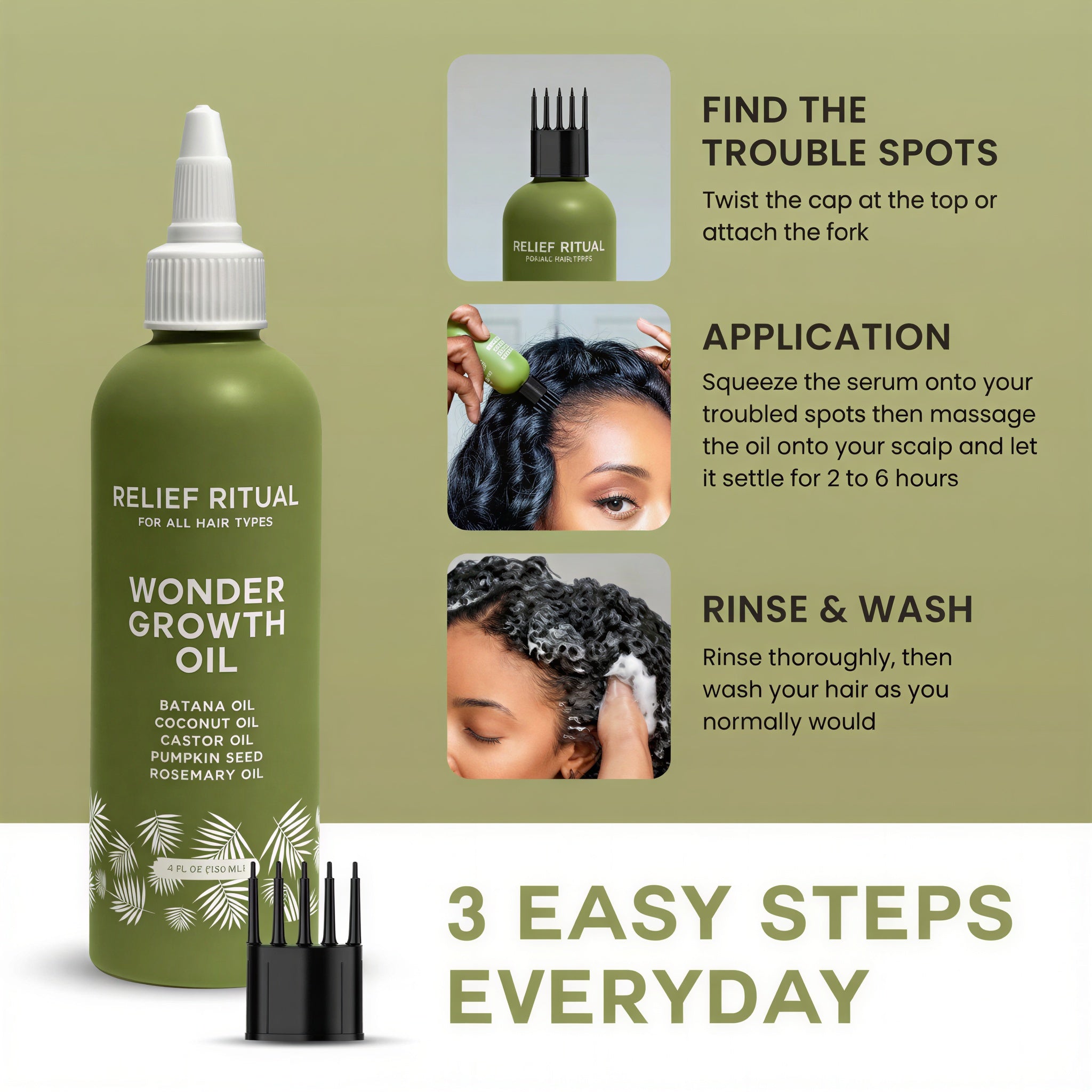 Relief Ritual Wonder Growth Oil